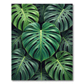 Evergreen Jungle Leaf Cascade Rug