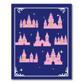 Pink Castle Collection Night Sky Rug