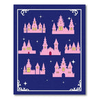 Pink Castle Collection Night Sky Rug