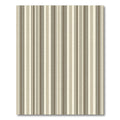 Earthy Brown and Neutral Classic Stripe Rug