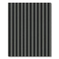 Dark Gray Vertical Double Stripe Rug
