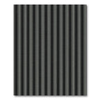Dark Gray Vertical Double Stripe Rug