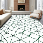 Green Arrow Network Connection Rug