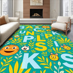 Fun Alphabet Animal Jungle Rug
