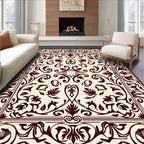 Classic Floral Scrollwork Medallion Rug
