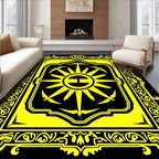 Radiant Sunburst Art Deco Rug