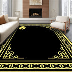 Grecian Gold Helmet Border Rug