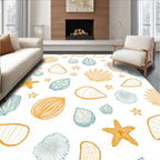 Coastal Shell Starfish Breeze Rug