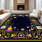 Cosmic Celestial Starry Night Potions Rug