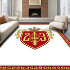Crimson Gold Regal Crest Rug