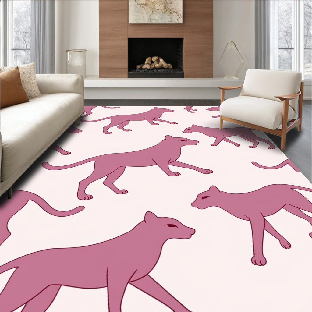 Rose Pink Panther Trail Rug