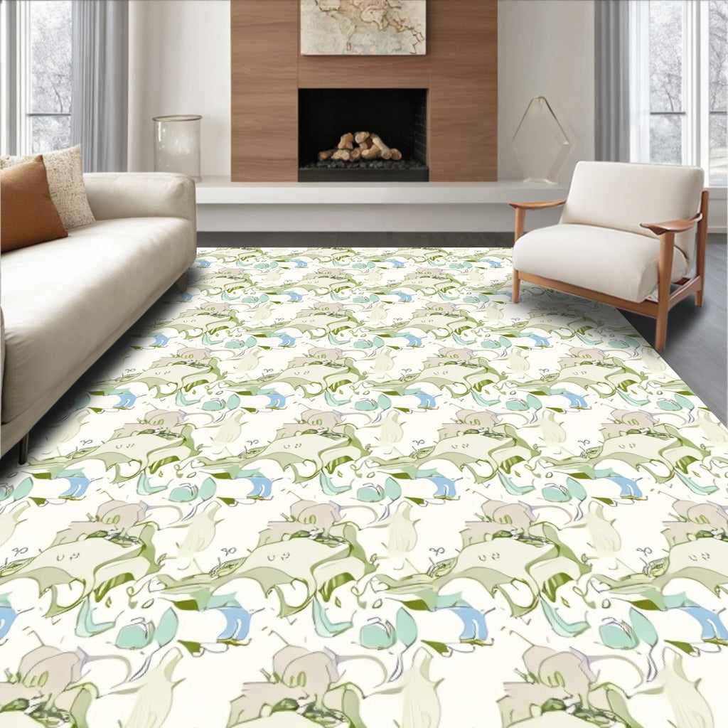 Spring Meadow Organic Flow Rug