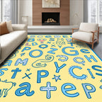 Alphabet Animals And Doodles Rug
