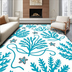 Aqua Marine Life Coastal Collection Rug