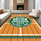 Wooden Court Green Victory Lane Rug